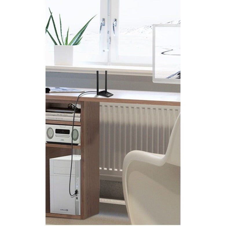 TP-Link Archer T4U Plus - IEEE 802.11ac Dual Band Wi-Fi Adapter for Desktop Computer/Notebook/Wireless Router TP-Link Archer T4U Plus - IEEE 802.11ac Dual Band Wi-Fi Adapter for Desktop Computer/Notebook/Wireless Router